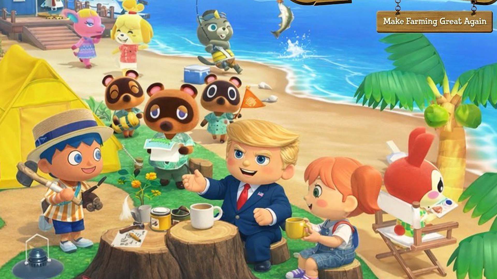president-trump-is-now-posting-animal-crossing-ai-slop